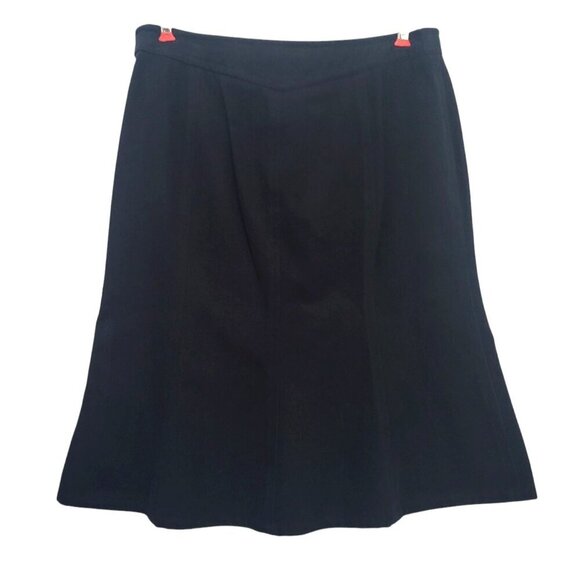 Vintage KORS by Michael Kors A-Line Skirt Bergdorf Goodman Cotton Fluted Hem - Picture 7 of 13